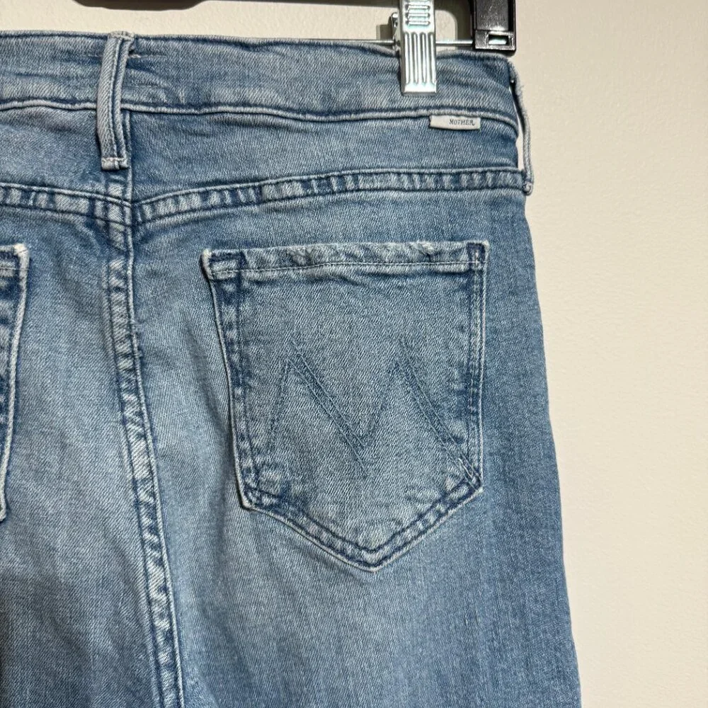 MOTHER The Rascal Skimp Jeans in Punk Charming Size 29 - Picture 6 of 8